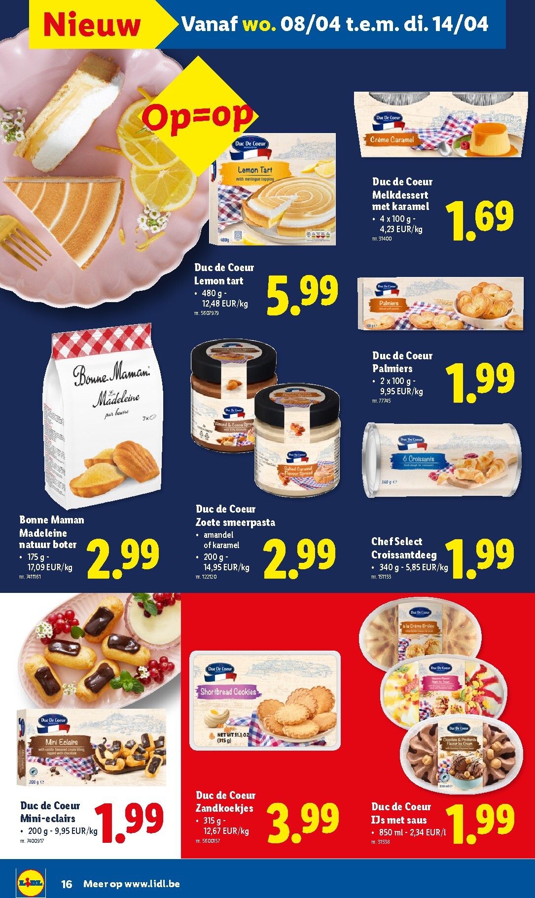 lidl - De Lidl folder geldig vanaf 07/04/2026 t/m 11/04/2026 - page: 16