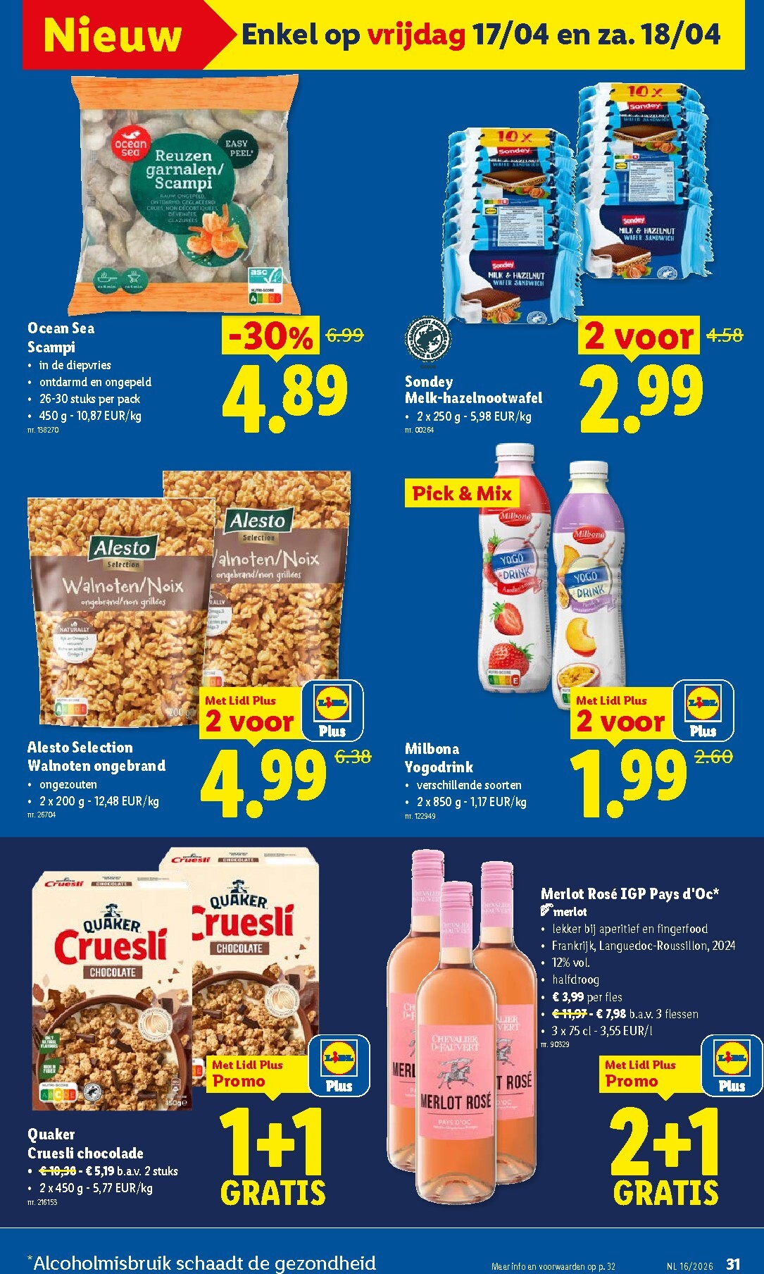 lidl - Lidl folder voor volgende week van maandag 13/04/2026 tot zaterdag 18/04/2026 - page: 31
