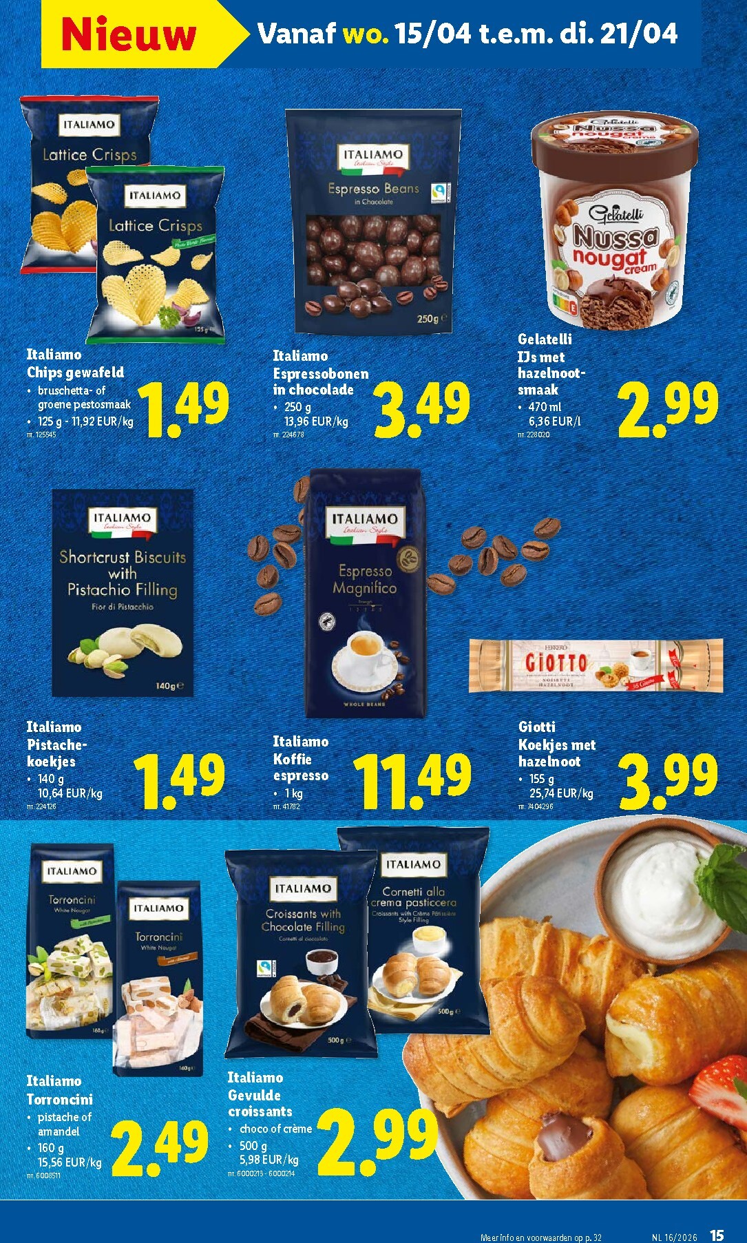 lidl - Lidl folder voor volgende week van maandag 13/04/2026 tot zaterdag 18/04/2026 - page: 15