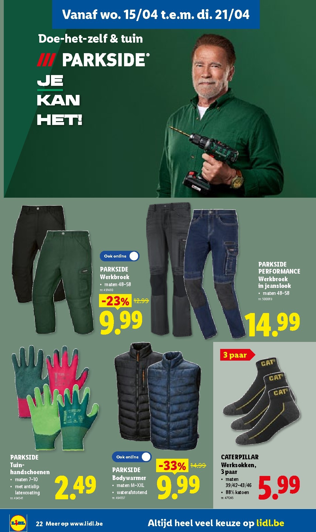 lidl - Lidl folder voor volgende week van maandag 13/04/2026 tot zaterdag 18/04/2026 - page: 22