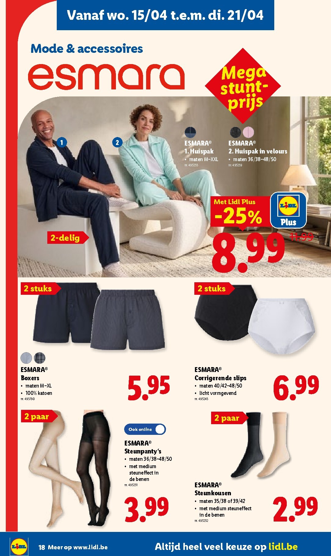 lidl - Lidl folder voor volgende week van maandag 13/04/2026 tot zaterdag 18/04/2026 - page: 18
