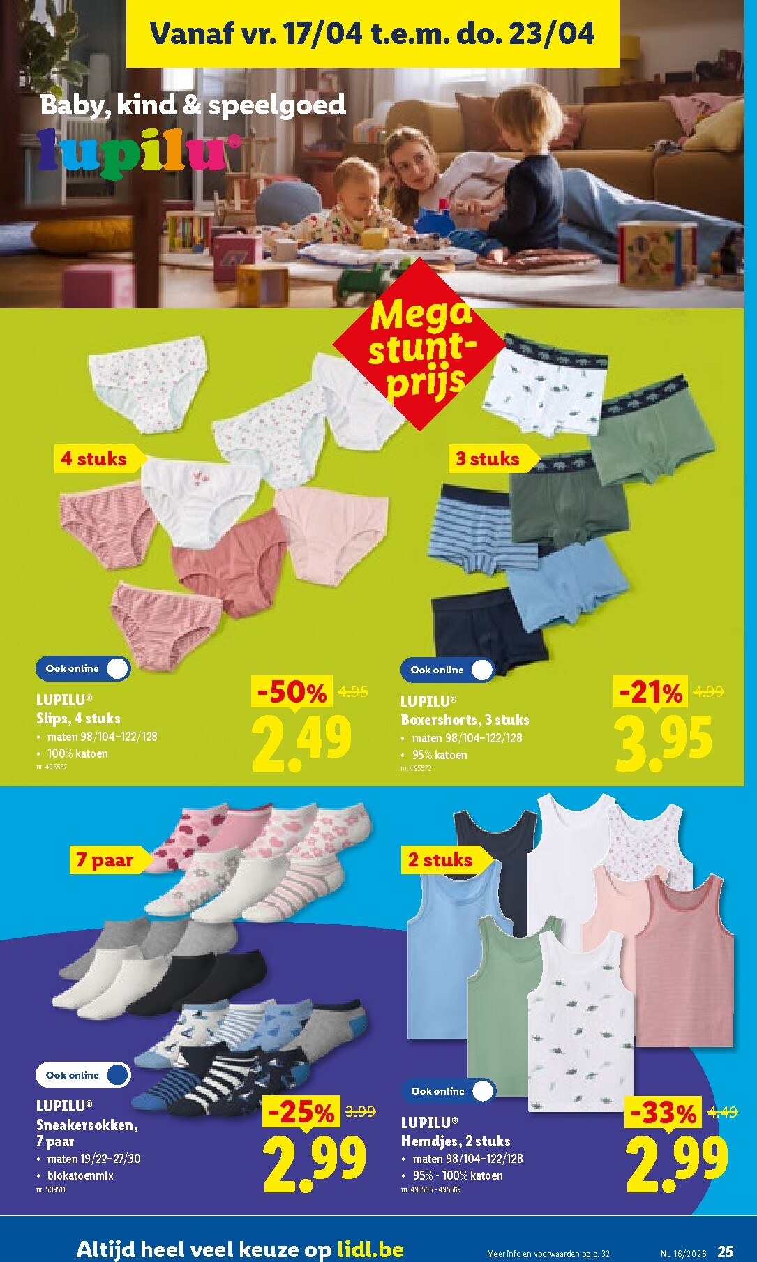 lidl - Lidl folder voor volgende week van maandag 13/04/2026 tot zaterdag 18/04/2026 - page: 25