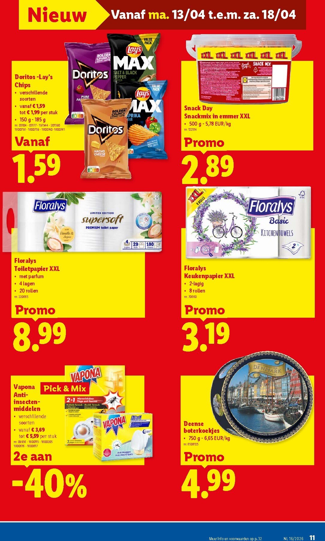 lidl - Lidl folder voor volgende week van maandag 13/04/2026 tot zaterdag 18/04/2026 - page: 11