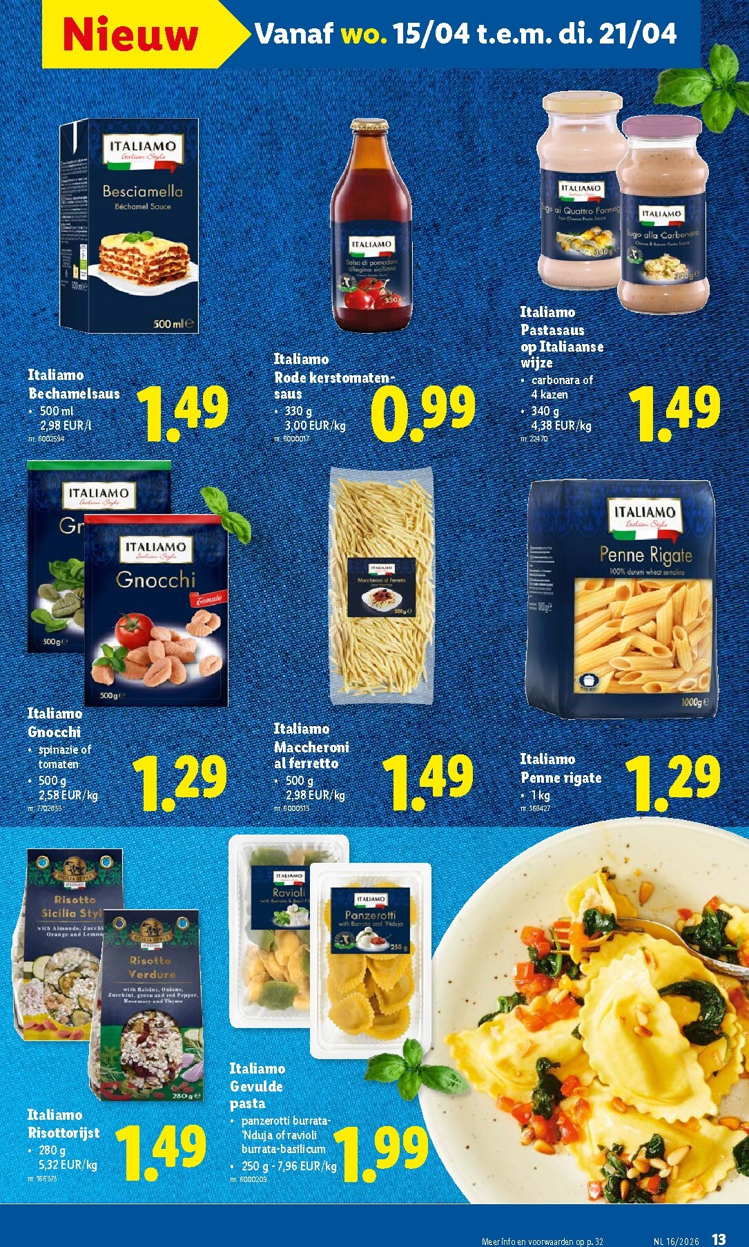 lidl - Lidl folder voor volgende week van maandag 13/04/2026 tot zaterdag 18/04/2026 - page: 13