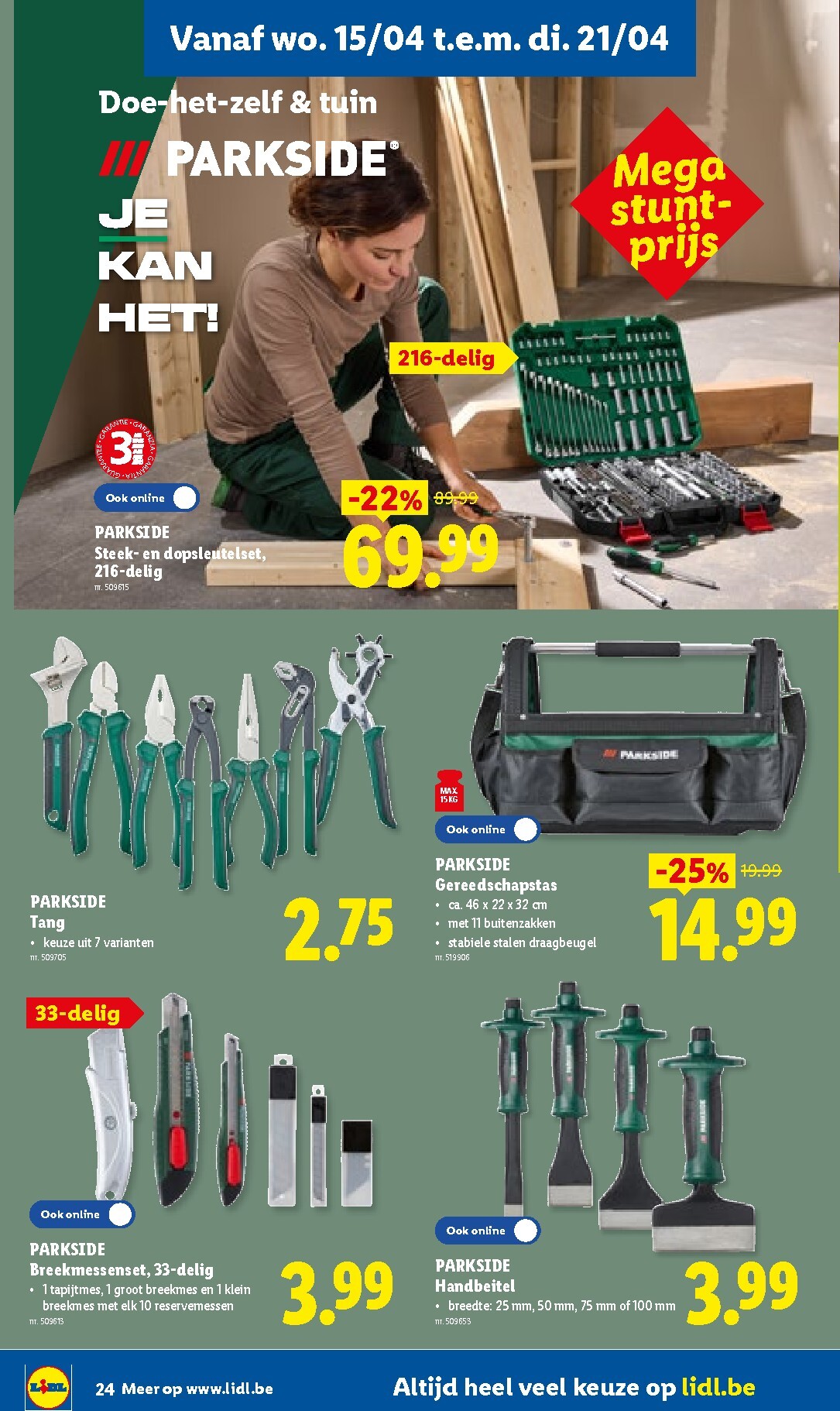 lidl - Lidl folder voor volgende week van maandag 13/04/2026 tot zaterdag 18/04/2026 - page: 24