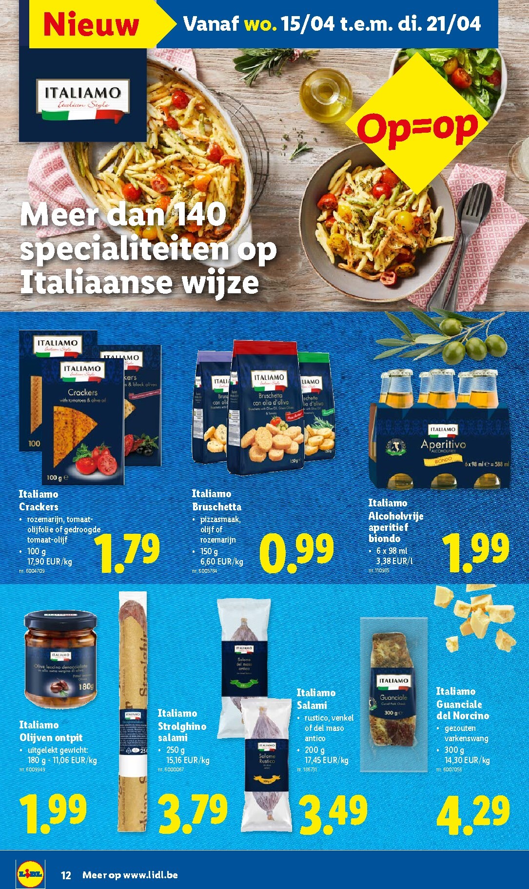 lidl - Lidl folder voor volgende week van maandag 13/04/2026 tot zaterdag 18/04/2026 - page: 12