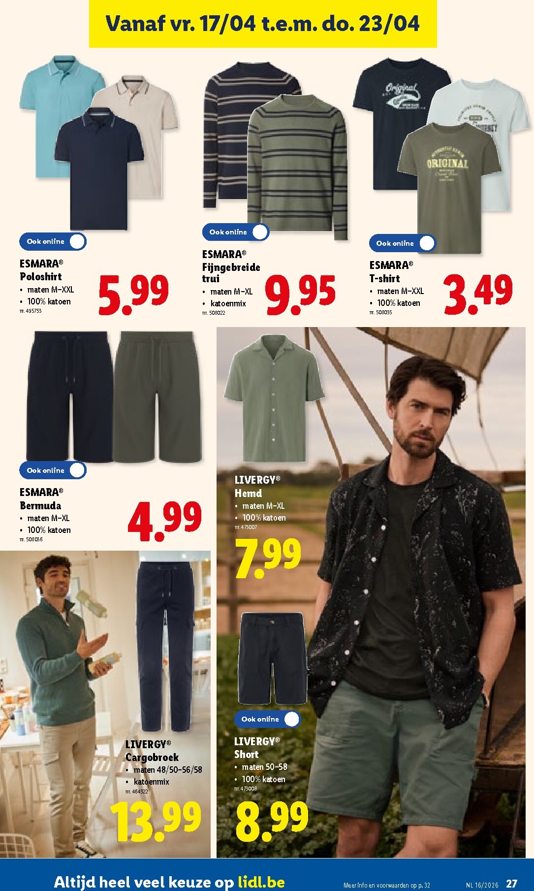 lidl - Lidl folder voor volgende week van maandag 13/04/2026 tot zaterdag 18/04/2026 - page: 27