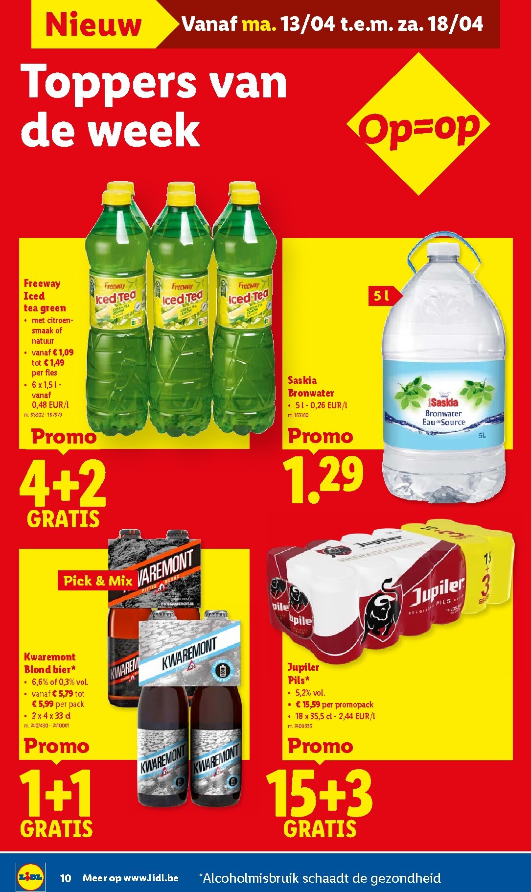 lidl - Lidl folder voor volgende week van maandag 13/04/2026 tot zaterdag 18/04/2026 - page: 10