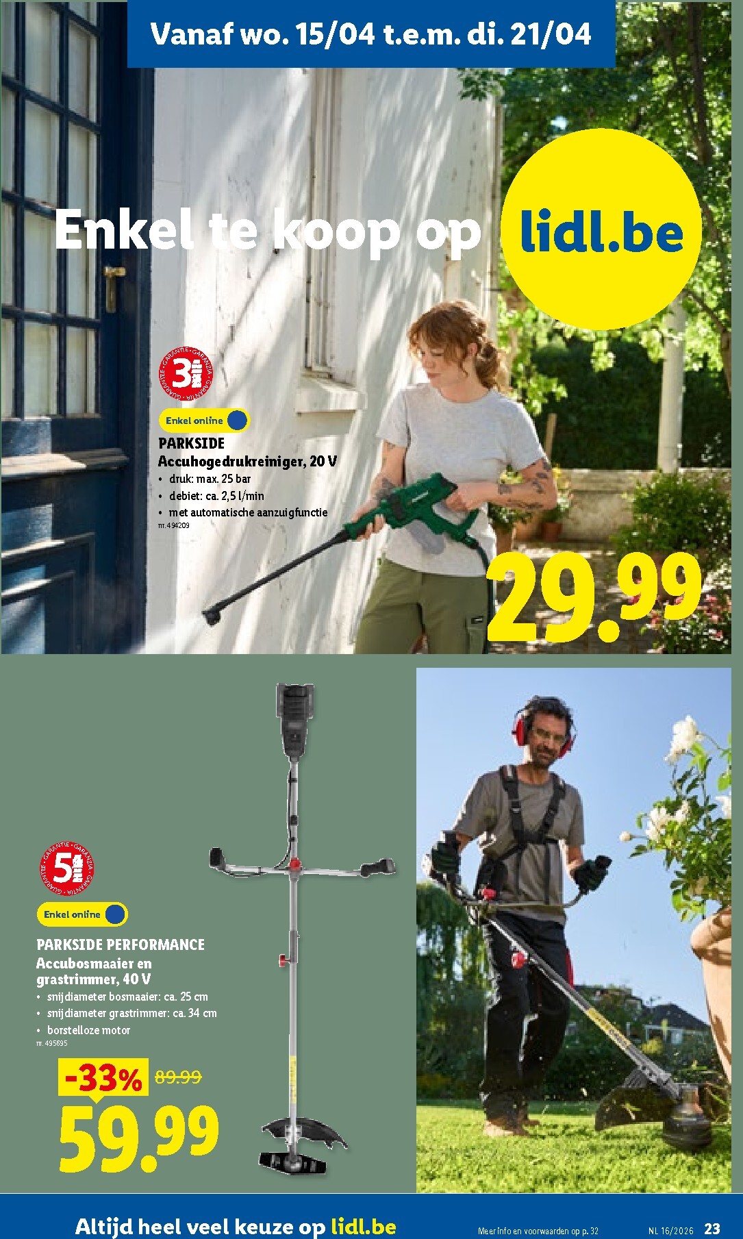 lidl - Lidl folder voor volgende week van maandag 13/04/2026 tot zaterdag 18/04/2026 - page: 23