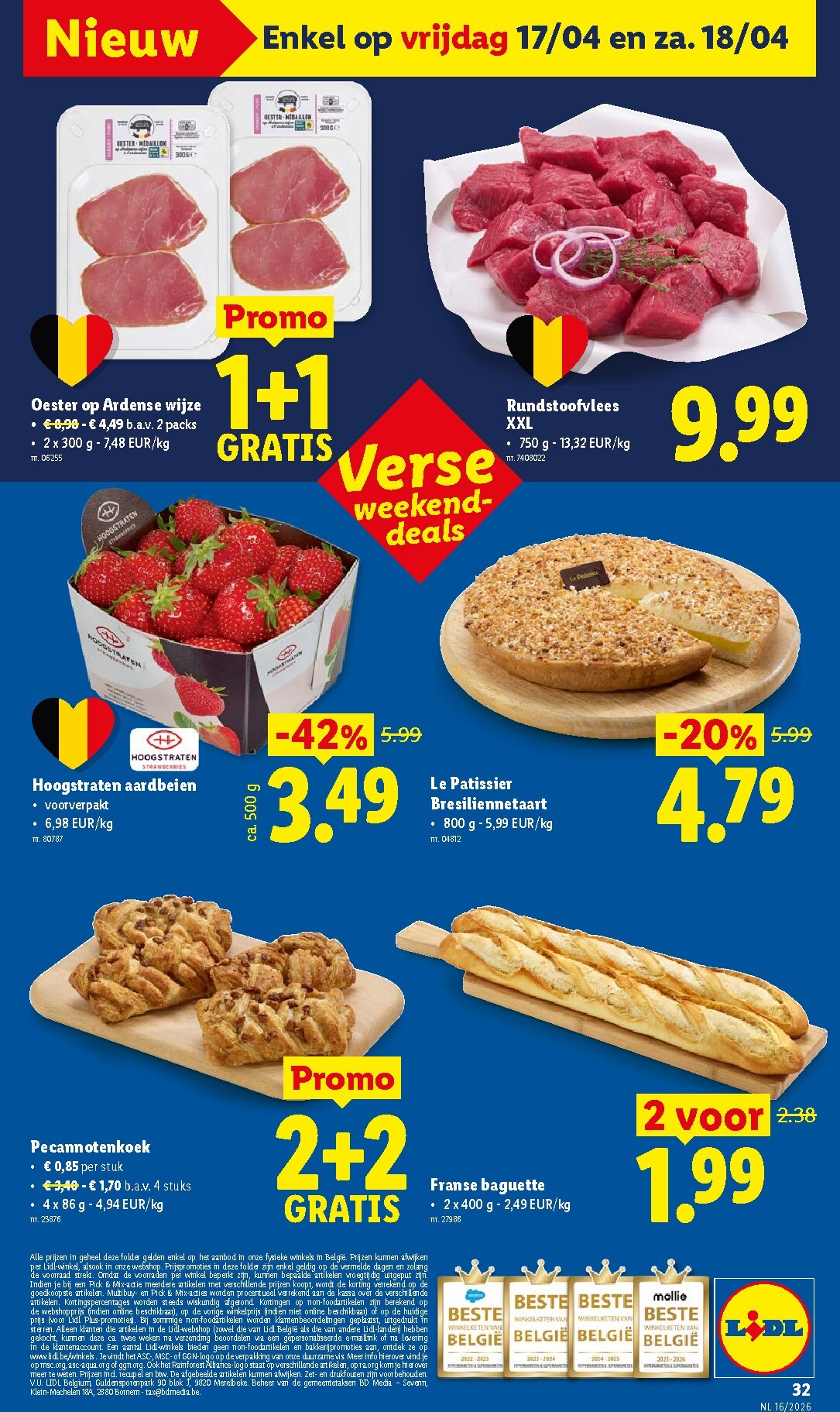 lidl - Lidl folder voor volgende week van maandag 13/04/2026 tot zaterdag 18/04/2026 - page: 32