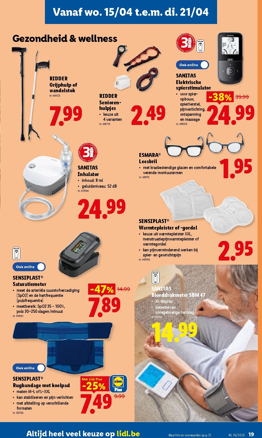 lidl - Lidl folder voor volgende week van maandag 13/04/2026 tot zaterdag 18/04/2026 - page: 19