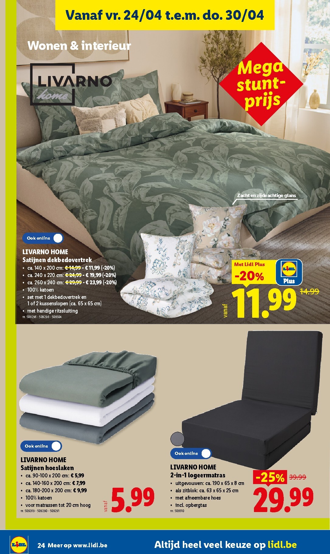 lidl - Lidl folder voor volgende week van maandag 20/04/2026 tot zaterdag 25/04/2026 - page: 24