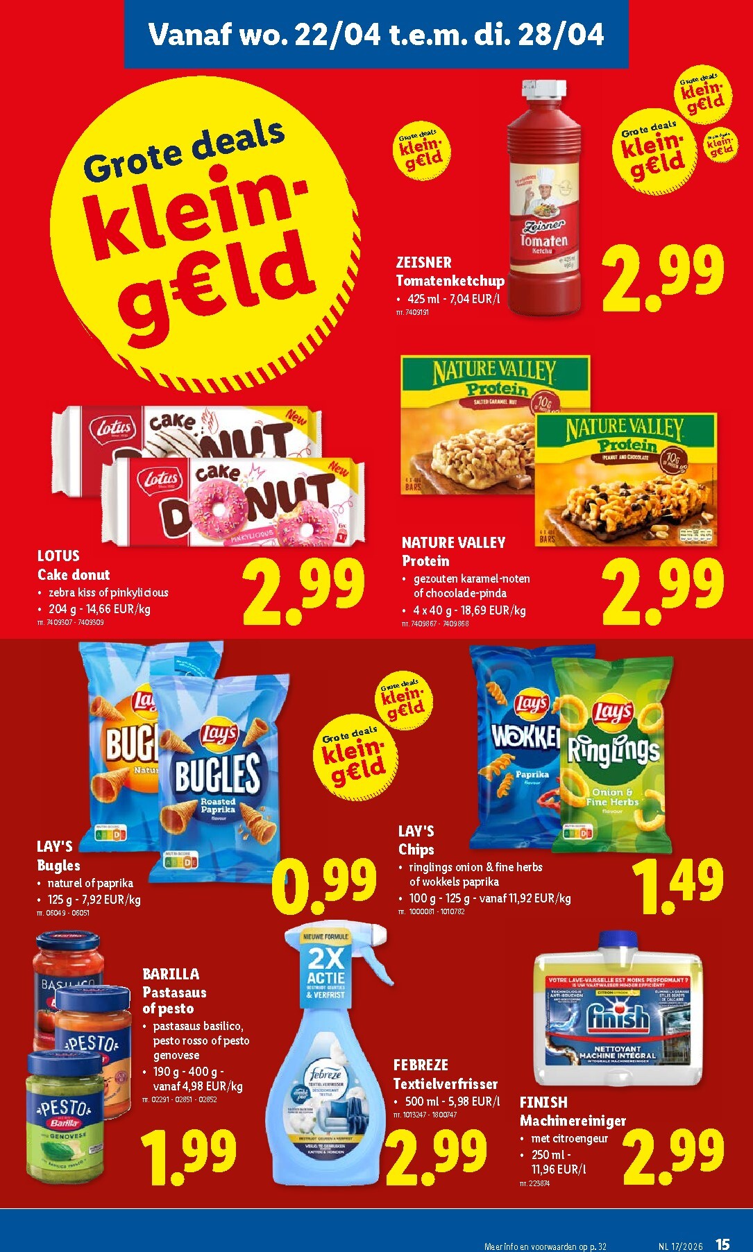 lidl - Lidl folder voor volgende week van maandag 20/04/2026 tot zaterdag 25/04/2026 - page: 15