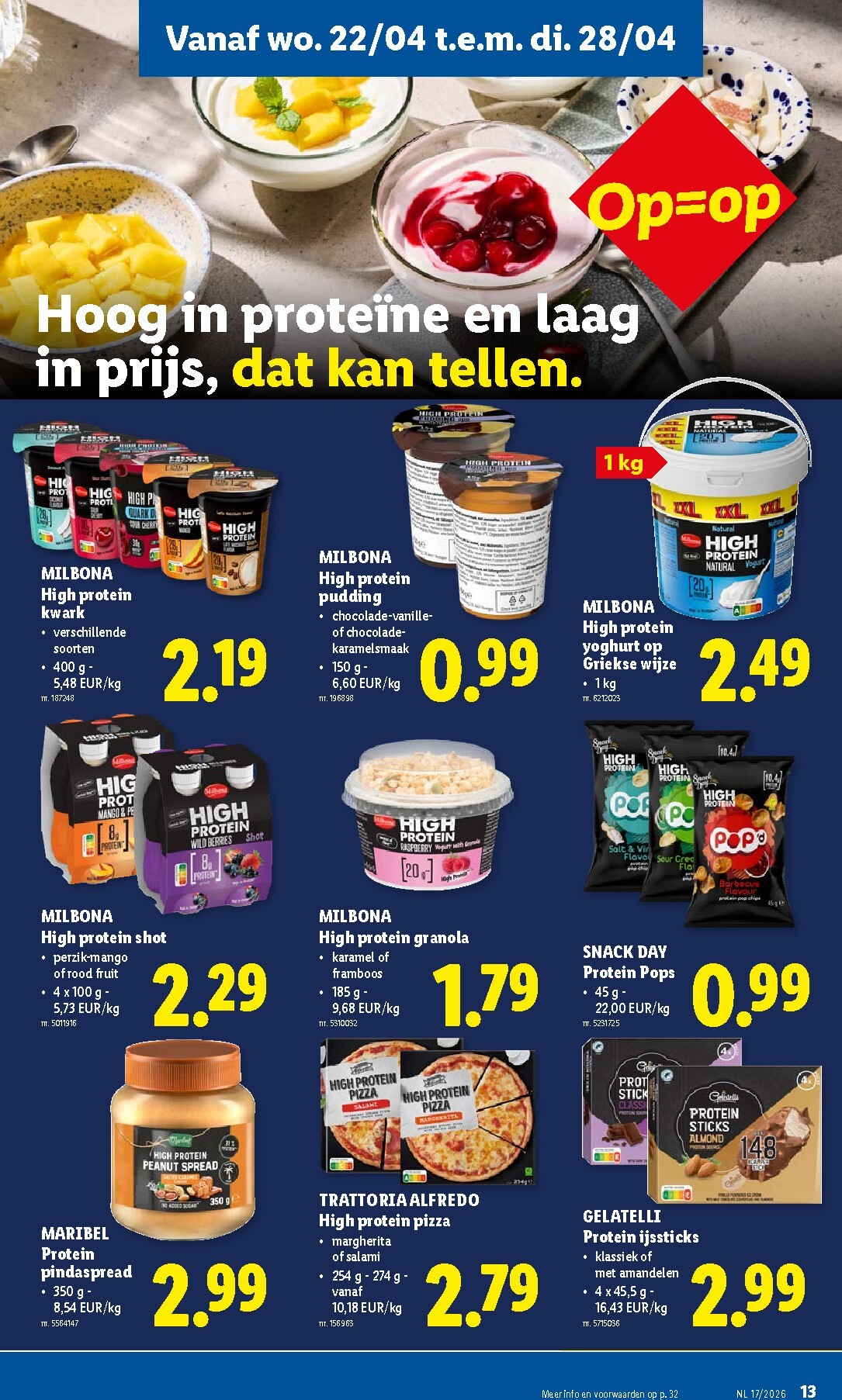 lidl - Lidl folder voor volgende week van maandag 20/04/2026 tot zaterdag 25/04/2026 - page: 13
