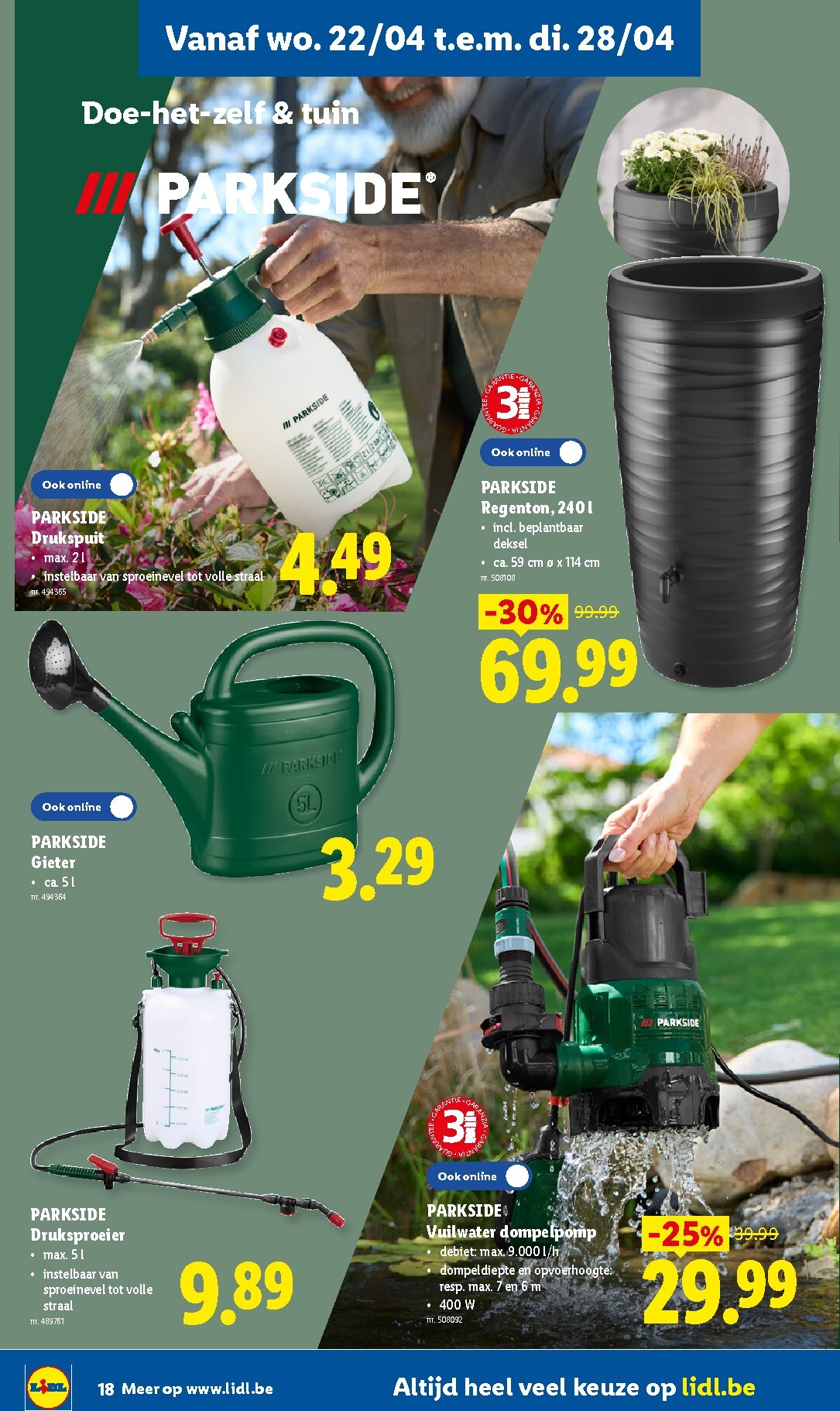 lidl - Lidl folder voor volgende week van maandag 20/04/2026 tot zaterdag 25/04/2026 - page: 18