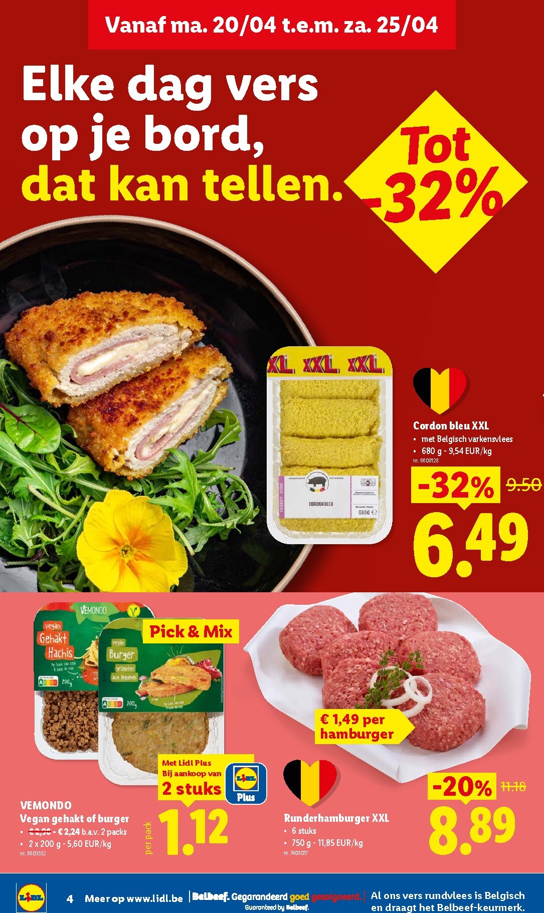 lidl - Lidl folder voor volgende week van maandag 20/04/2026 tot zaterdag 25/04/2026 - page: 4