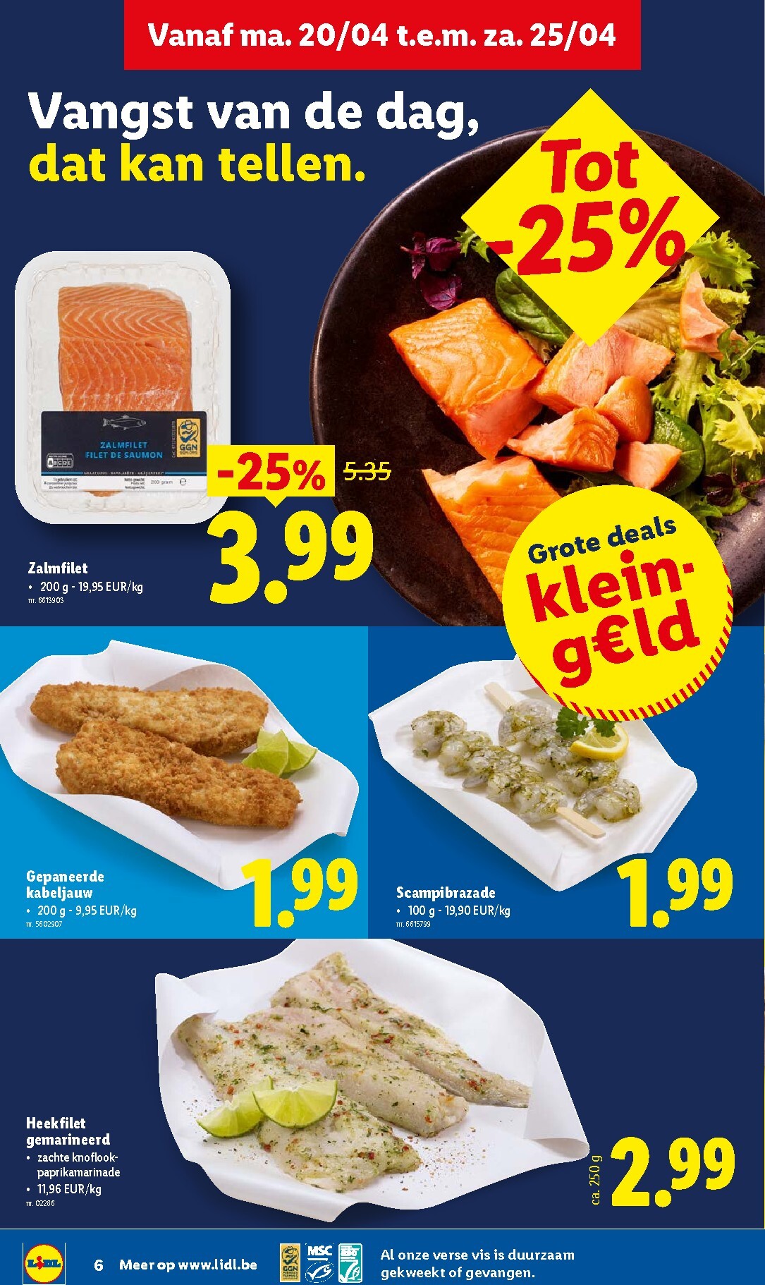 lidl - Lidl folder voor volgende week van maandag 20/04/2026 tot zaterdag 25/04/2026 - page: 6
