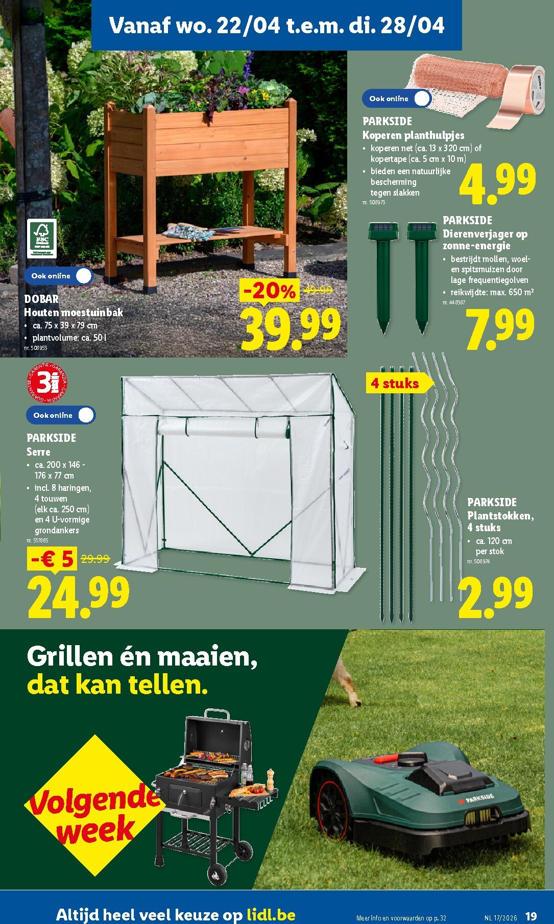lidl - Lidl folder voor volgende week van maandag 20/04/2026 tot zaterdag 25/04/2026 - page: 19