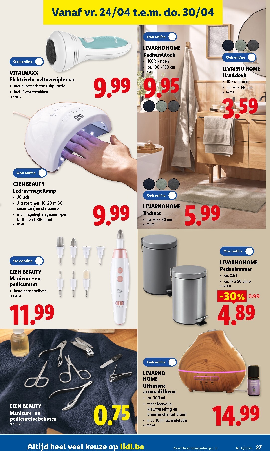 lidl - Lidl folder voor volgende week van maandag 20/04/2026 tot zaterdag 25/04/2026 - page: 27