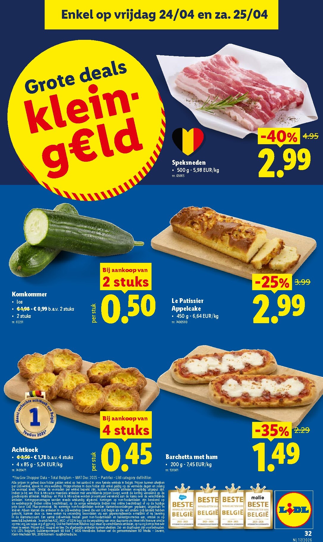 lidl - Lidl folder voor volgende week van maandag 20/04/2026 tot zaterdag 25/04/2026 - page: 32