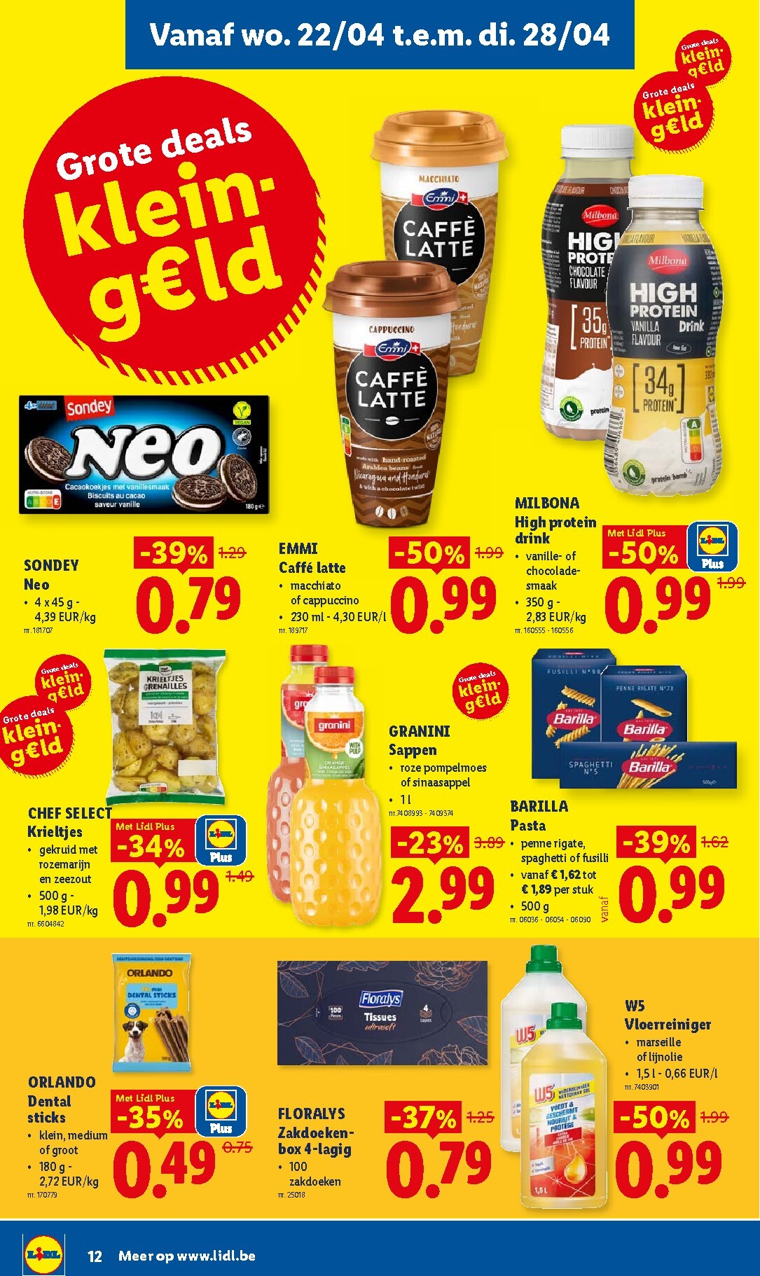 lidl - Lidl folder voor volgende week van maandag 20/04/2026 tot zaterdag 25/04/2026 - page: 12