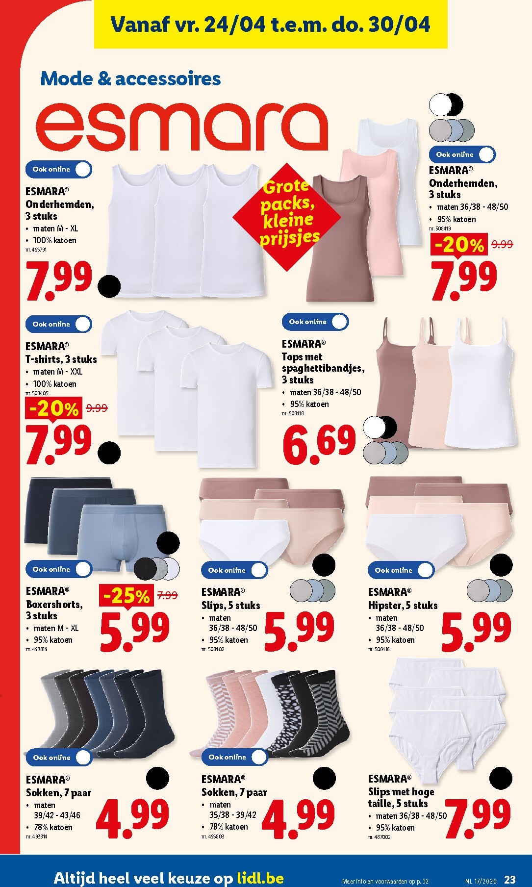 lidl - Lidl folder voor volgende week van maandag 20/04/2026 tot zaterdag 25/04/2026 - page: 23