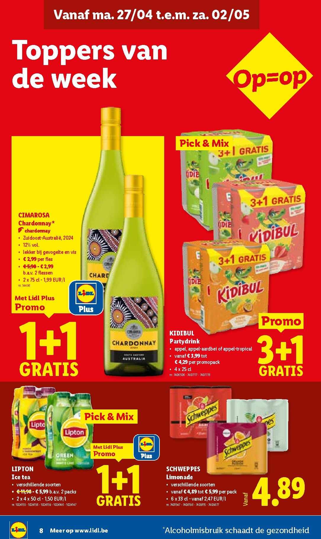 lidl - Lidl folder voor volgende week van maandag 27/04/2026 tot zaterdag 02/05/2026 - page: 8