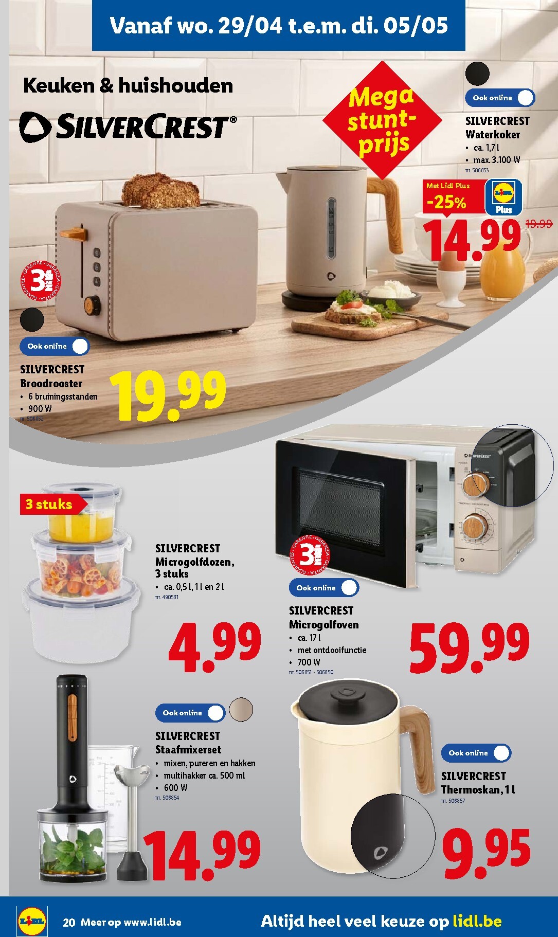 lidl - Lidl folder voor volgende week van maandag 27/04/2026 tot zaterdag 02/05/2026 - page: 20