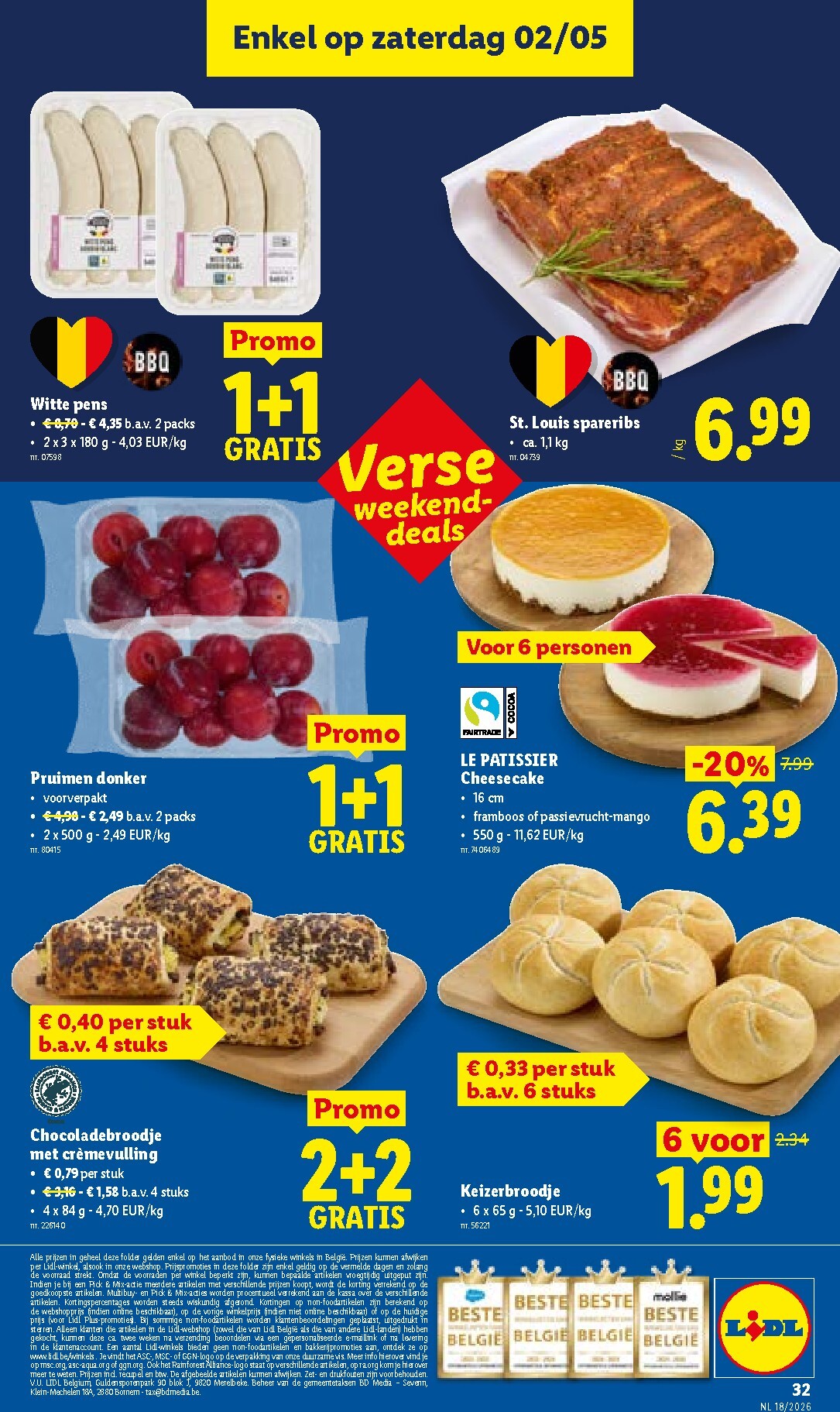 lidl - Lidl folder voor volgende week van maandag 27/04/2026 tot zaterdag 02/05/2026 - page: 32