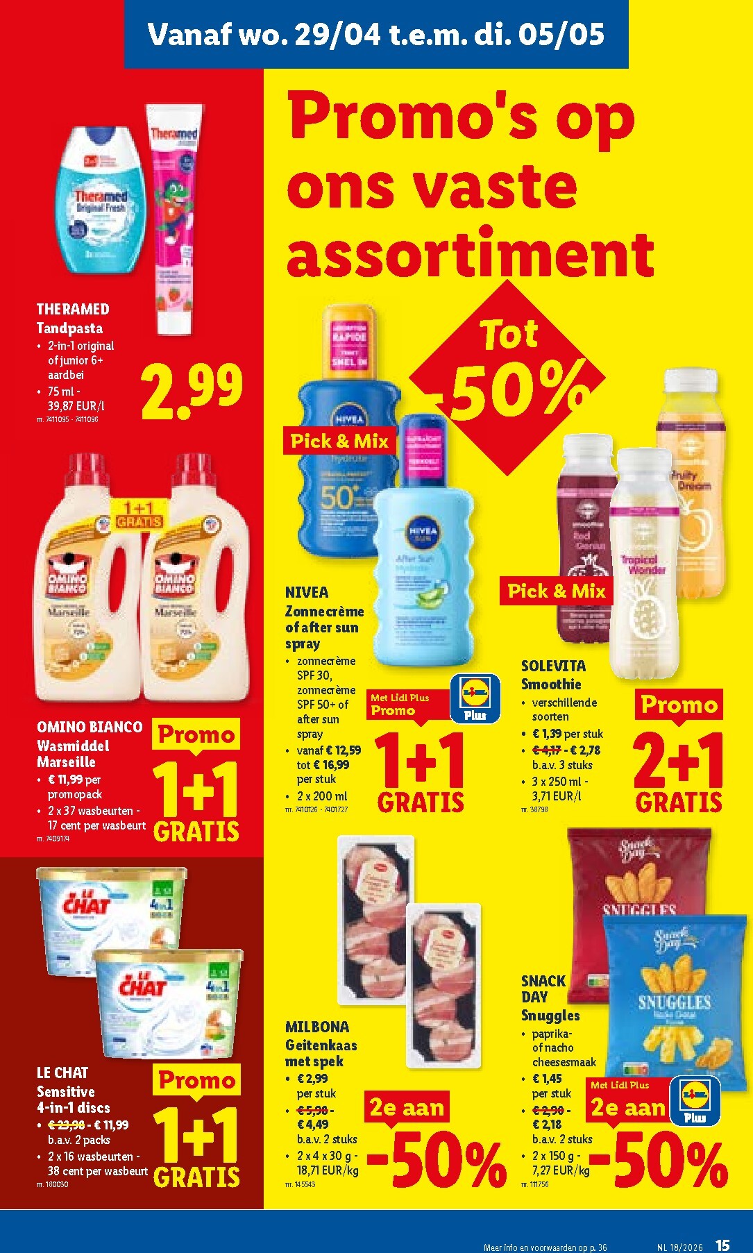 lidl - Lidl folder voor volgende week van maandag 27/04/2026 tot zaterdag 02/05/2026 - page: 15