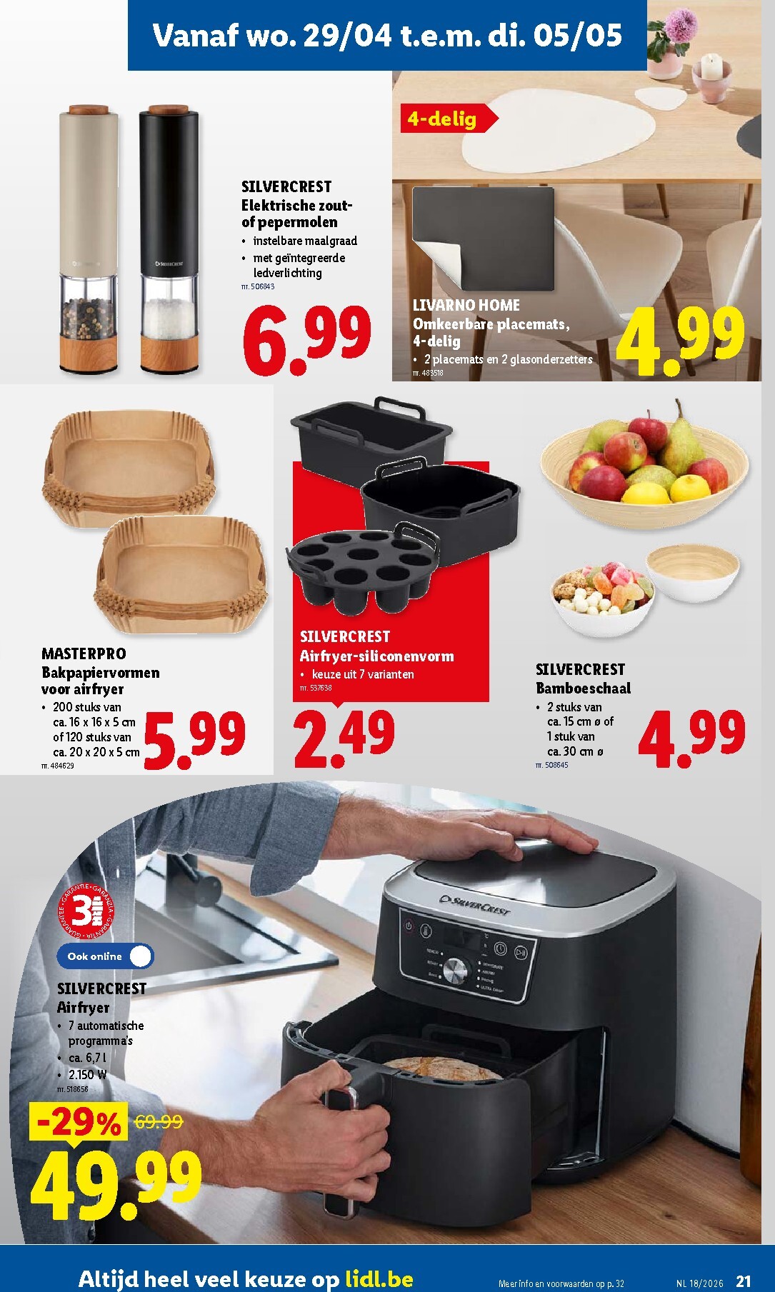 lidl - Lidl folder voor volgende week van maandag 27/04/2026 tot zaterdag 02/05/2026 - page: 21