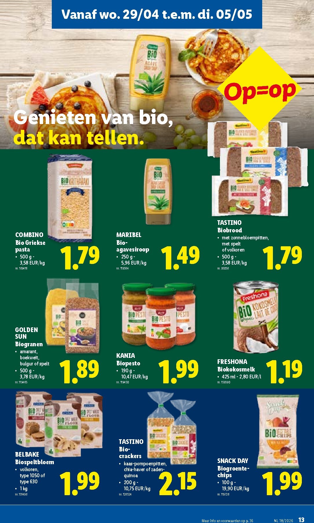 lidl - Lidl folder voor volgende week van maandag 27/04/2026 tot zaterdag 02/05/2026 - page: 13