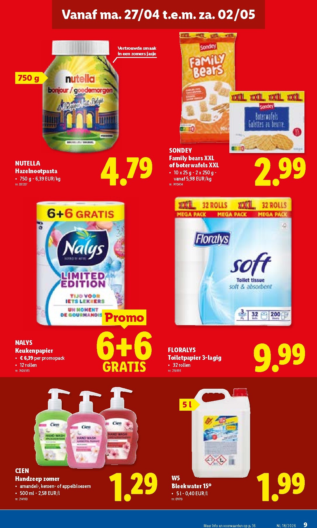 lidl - Lidl folder voor volgende week van maandag 27/04/2026 tot zaterdag 02/05/2026 - page: 9