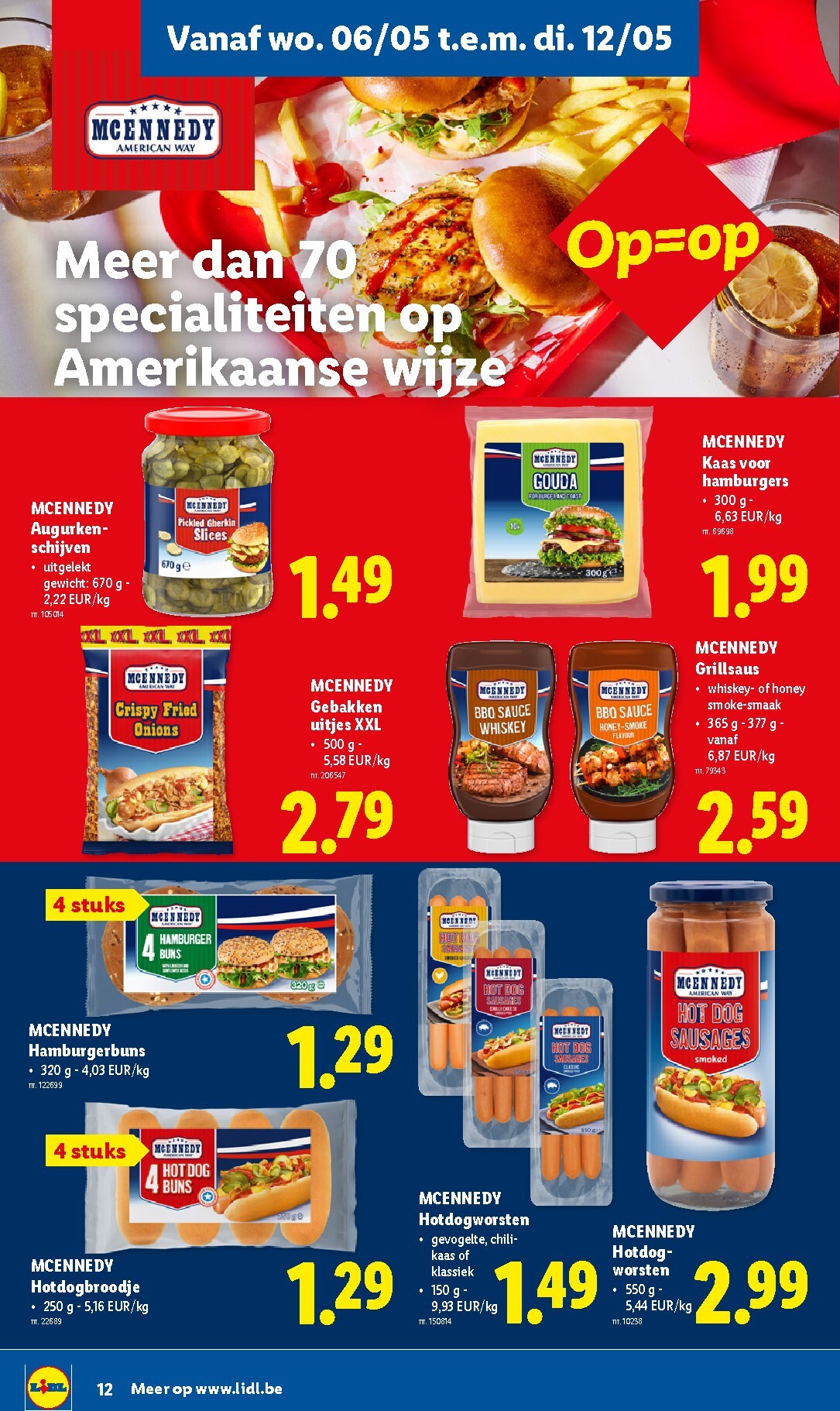 lidl - Lidl folder voor volgende week van maandag 04/05/2026 tot zaterdag 09/05/2026 - page: 12