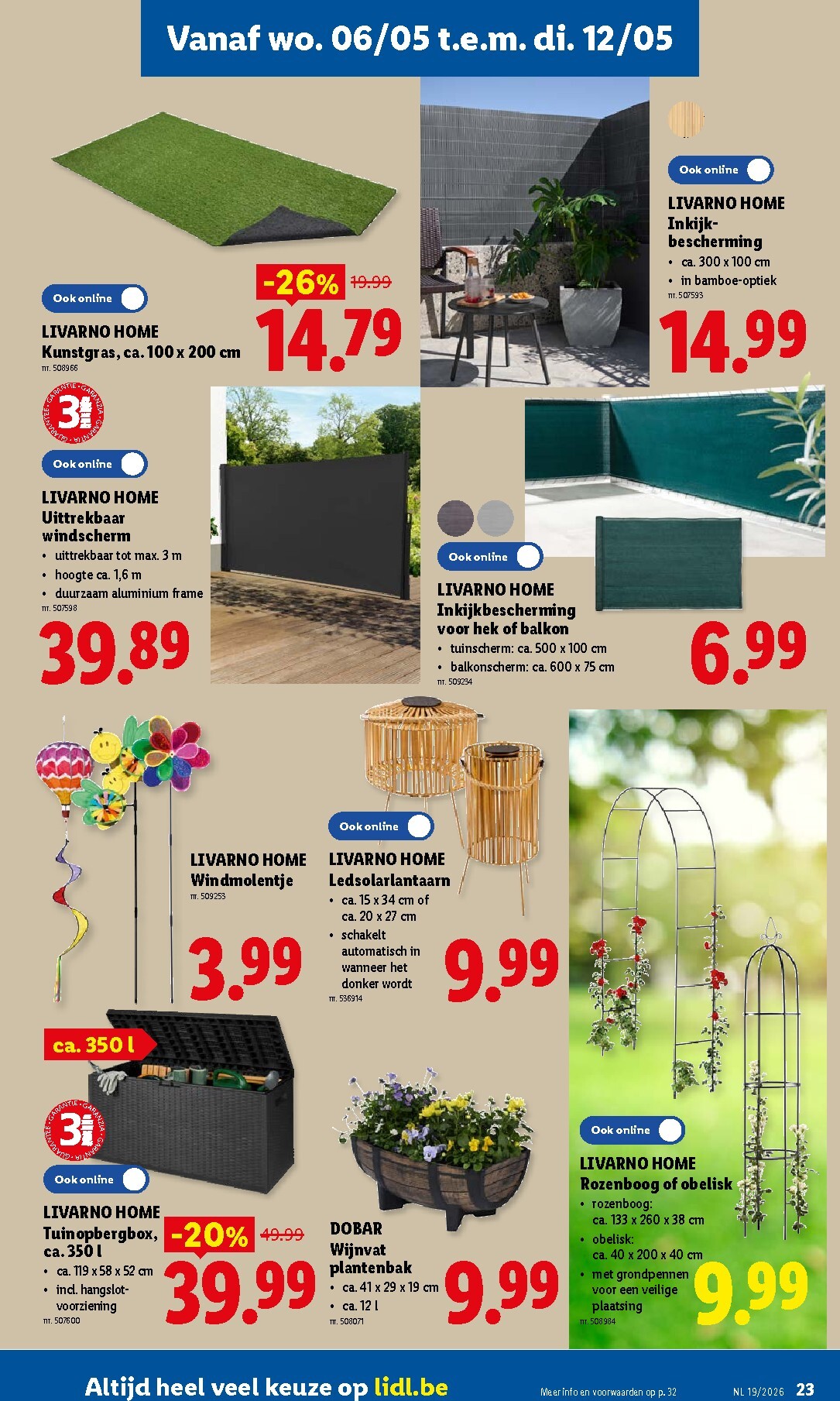 lidl - Lidl folder voor volgende week van maandag 04/05/2026 tot zaterdag 09/05/2026 - page: 23
