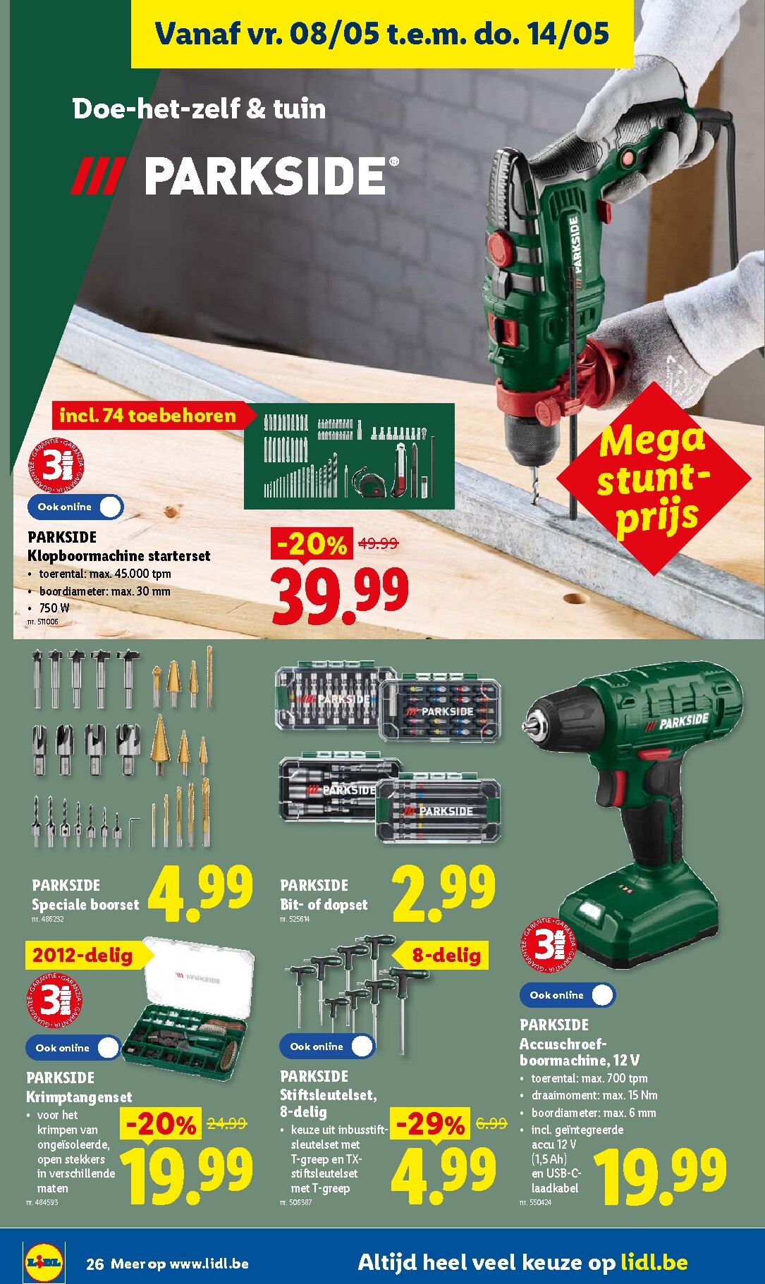 lidl - Lidl folder voor volgende week van maandag 04/05/2026 tot zaterdag 09/05/2026 - page: 26