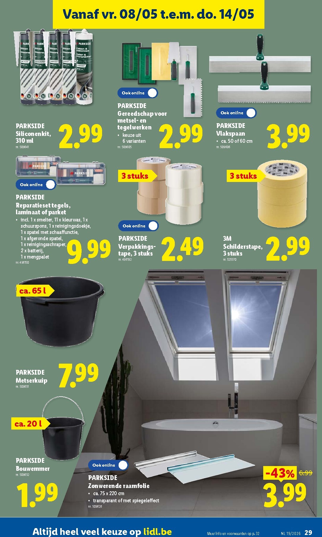lidl - Lidl folder voor volgende week van maandag 04/05/2026 tot zaterdag 09/05/2026 - page: 29