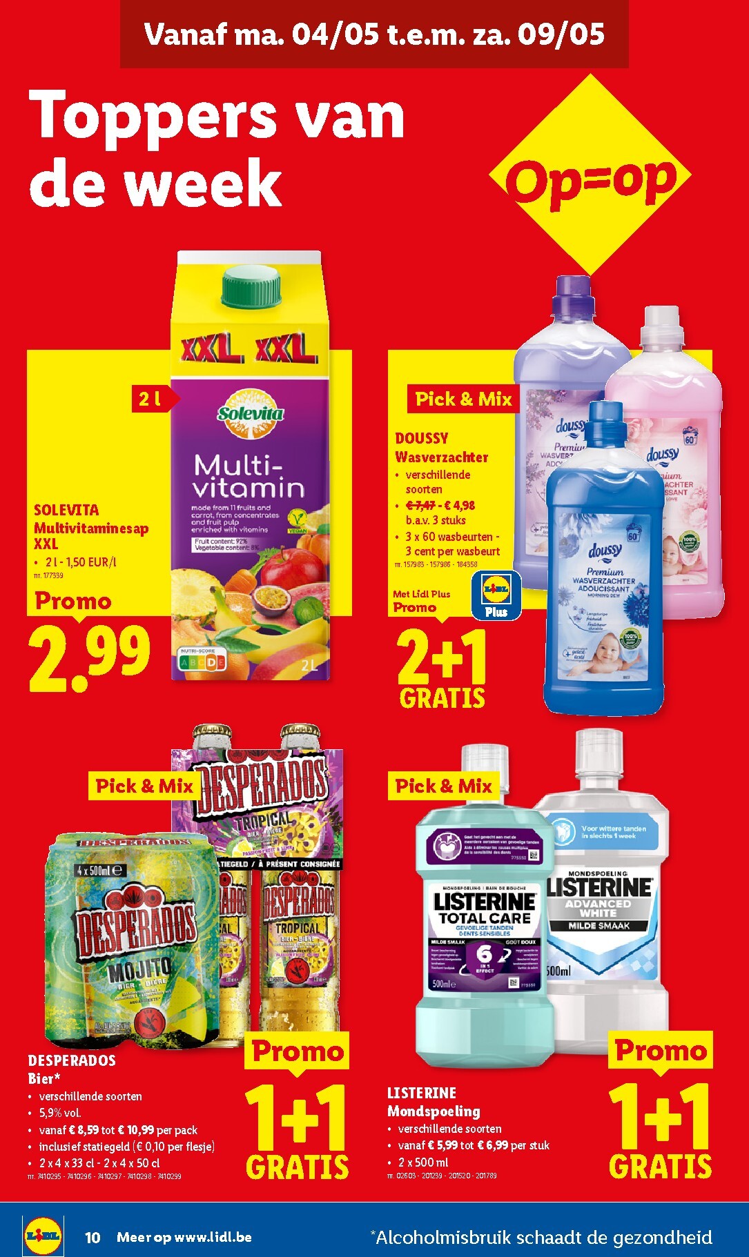 lidl - Lidl folder voor volgende week van maandag 04/05/2026 tot zaterdag 09/05/2026 - page: 10