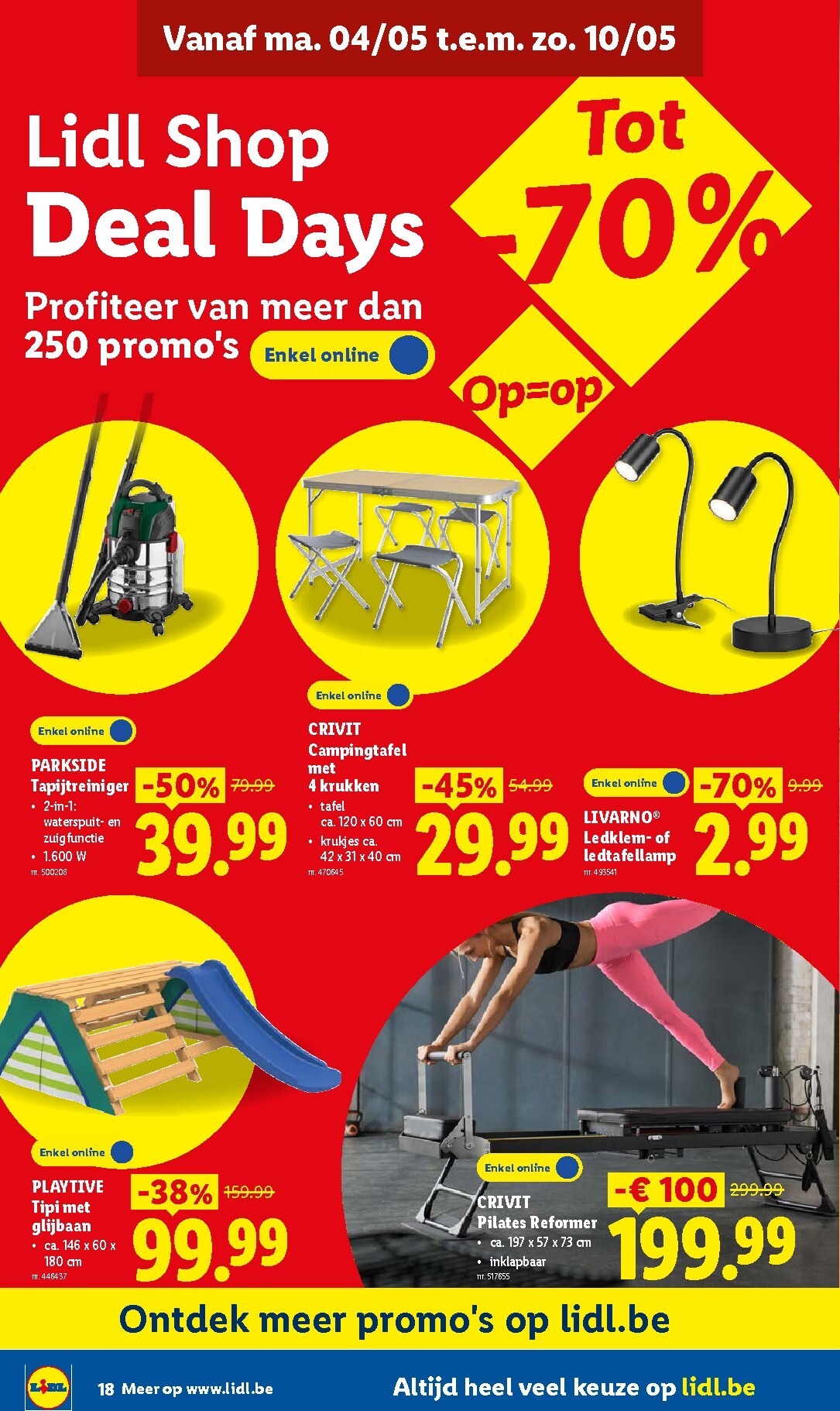lidl - Lidl folder voor volgende week van maandag 04/05/2026 tot zaterdag 09/05/2026 - page: 18