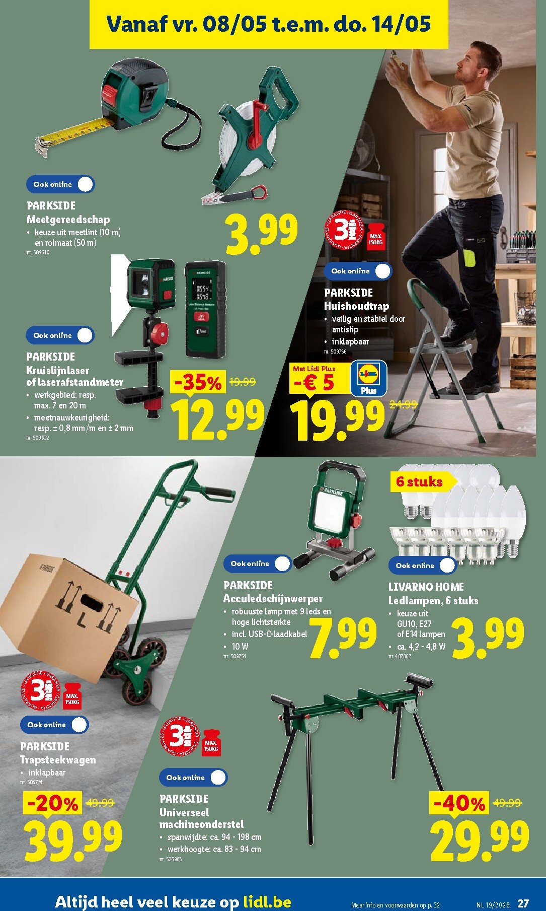 lidl - Lidl folder voor volgende week van maandag 04/05/2026 tot zaterdag 09/05/2026 - page: 27