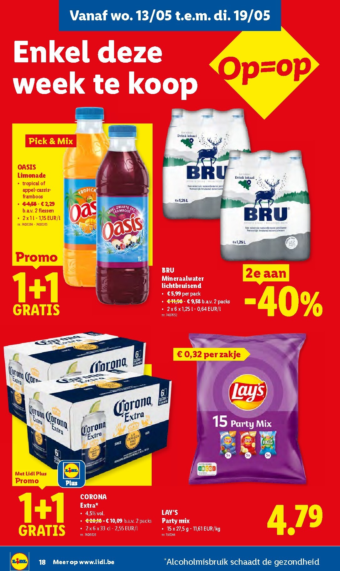 lidl - Lidl folder voor volgende week van maandag 11/05/2026 tot zaterdag 16/05/2026 - page: 18