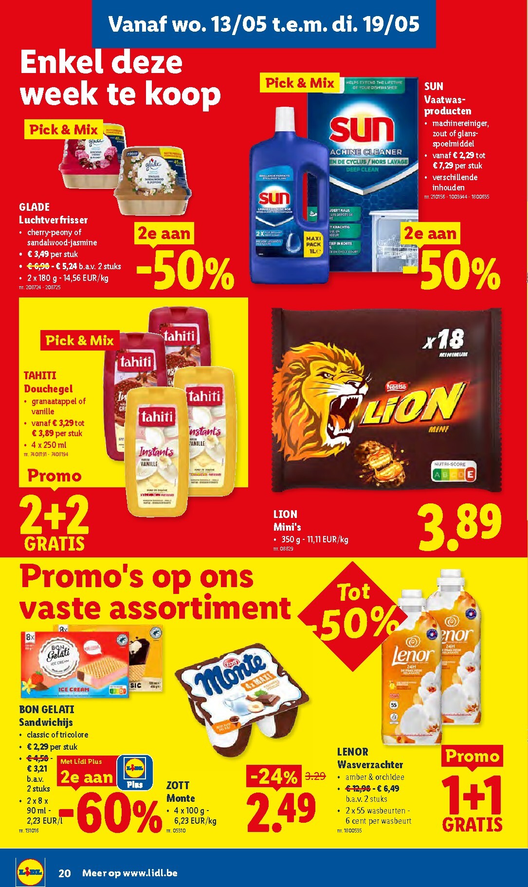 lidl - Lidl folder voor volgende week van maandag 11/05/2026 tot zaterdag 16/05/2026 - page: 20
