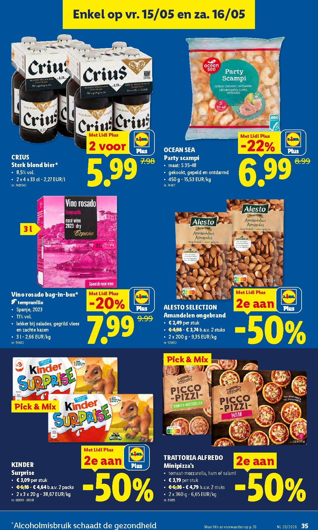 lidl - Lidl folder voor volgende week van maandag 11/05/2026 tot zaterdag 16/05/2026 - page: 35