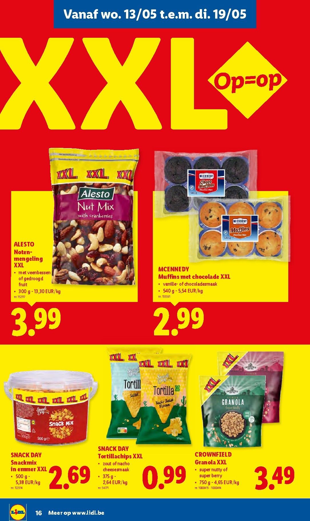 lidl - Lidl folder voor volgende week van maandag 11/05/2026 tot zaterdag 16/05/2026 - page: 16