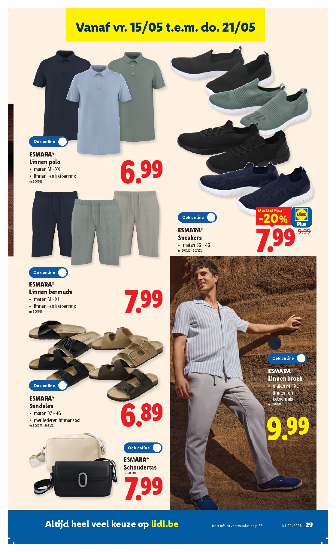 lidl - Lidl folder voor volgende week van maandag 11/05/2026 tot zaterdag 16/05/2026 - page: 29