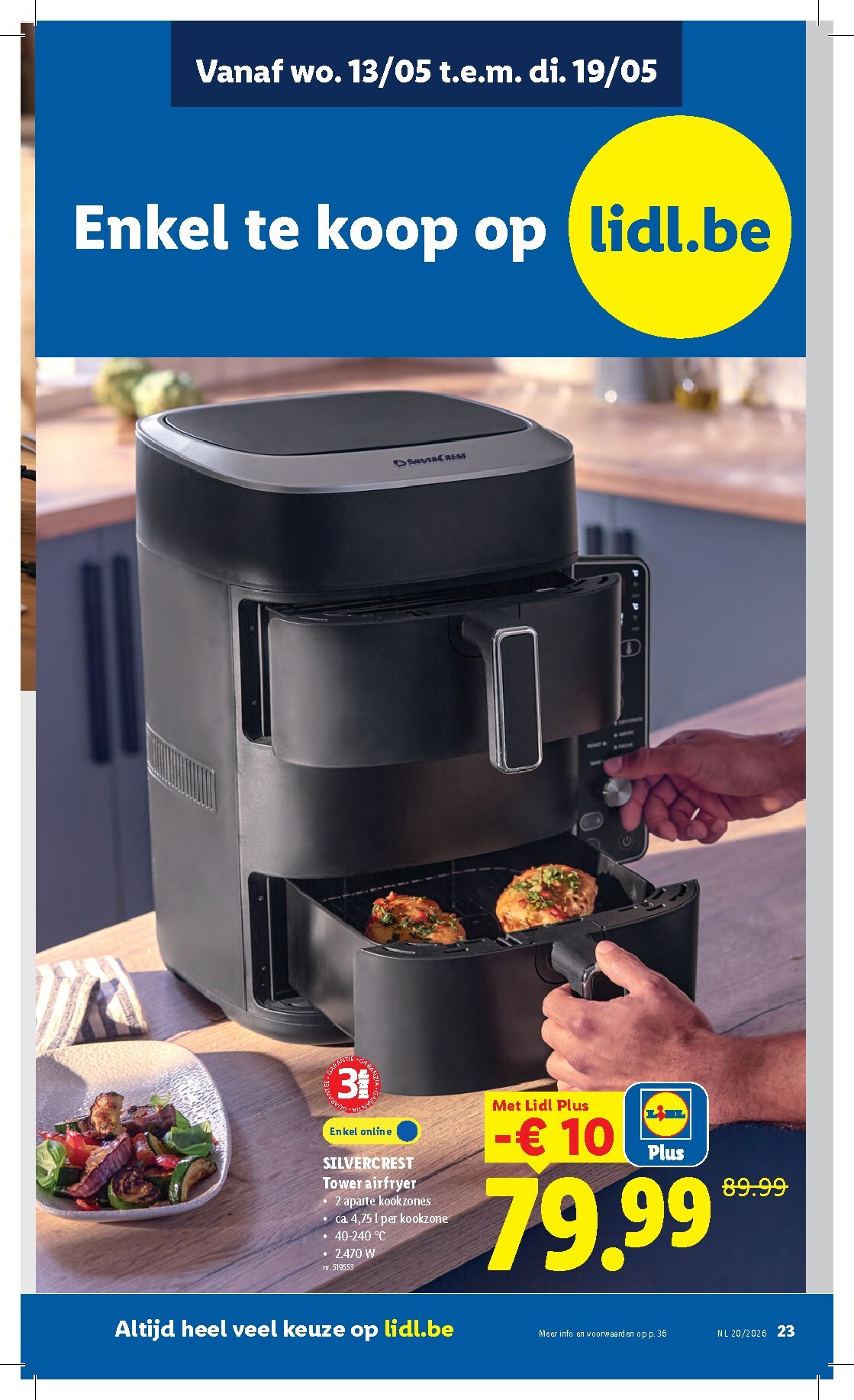 lidl - Lidl folder voor volgende week van maandag 11/05/2026 tot zaterdag 16/05/2026 - page: 23