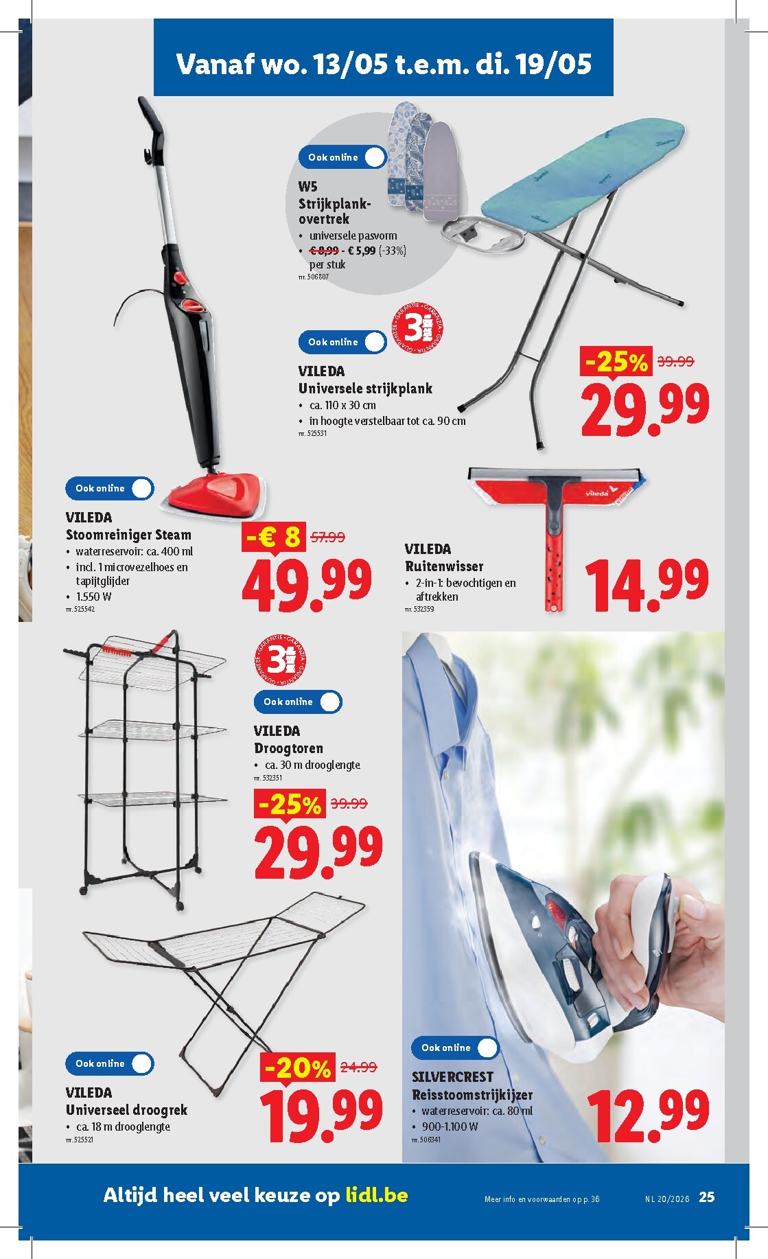 lidl - Lidl folder voor volgende week van maandag 11/05/2026 tot zaterdag 16/05/2026 - page: 25