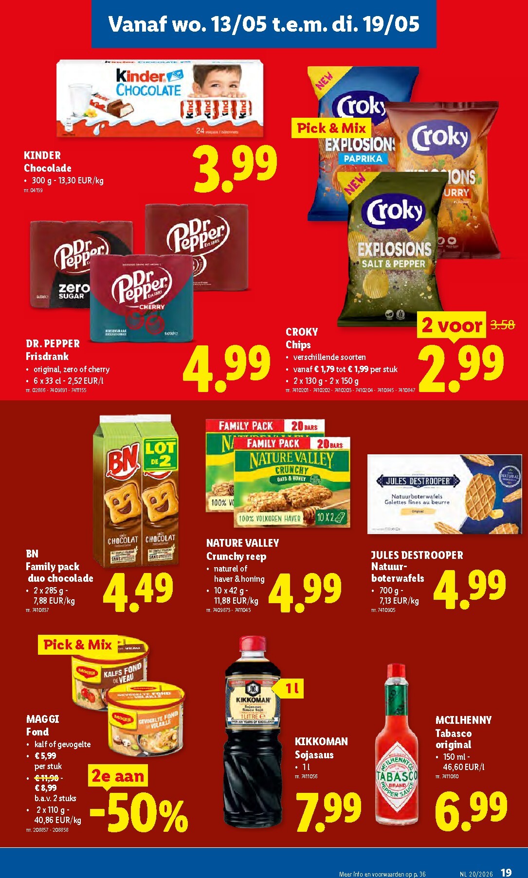 lidl - Lidl folder voor volgende week van maandag 11/05/2026 tot zaterdag 16/05/2026 - page: 19