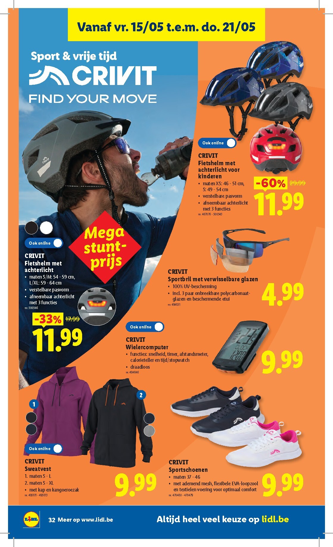 lidl - Lidl folder voor volgende week van maandag 11/05/2026 tot zaterdag 16/05/2026 - page: 32