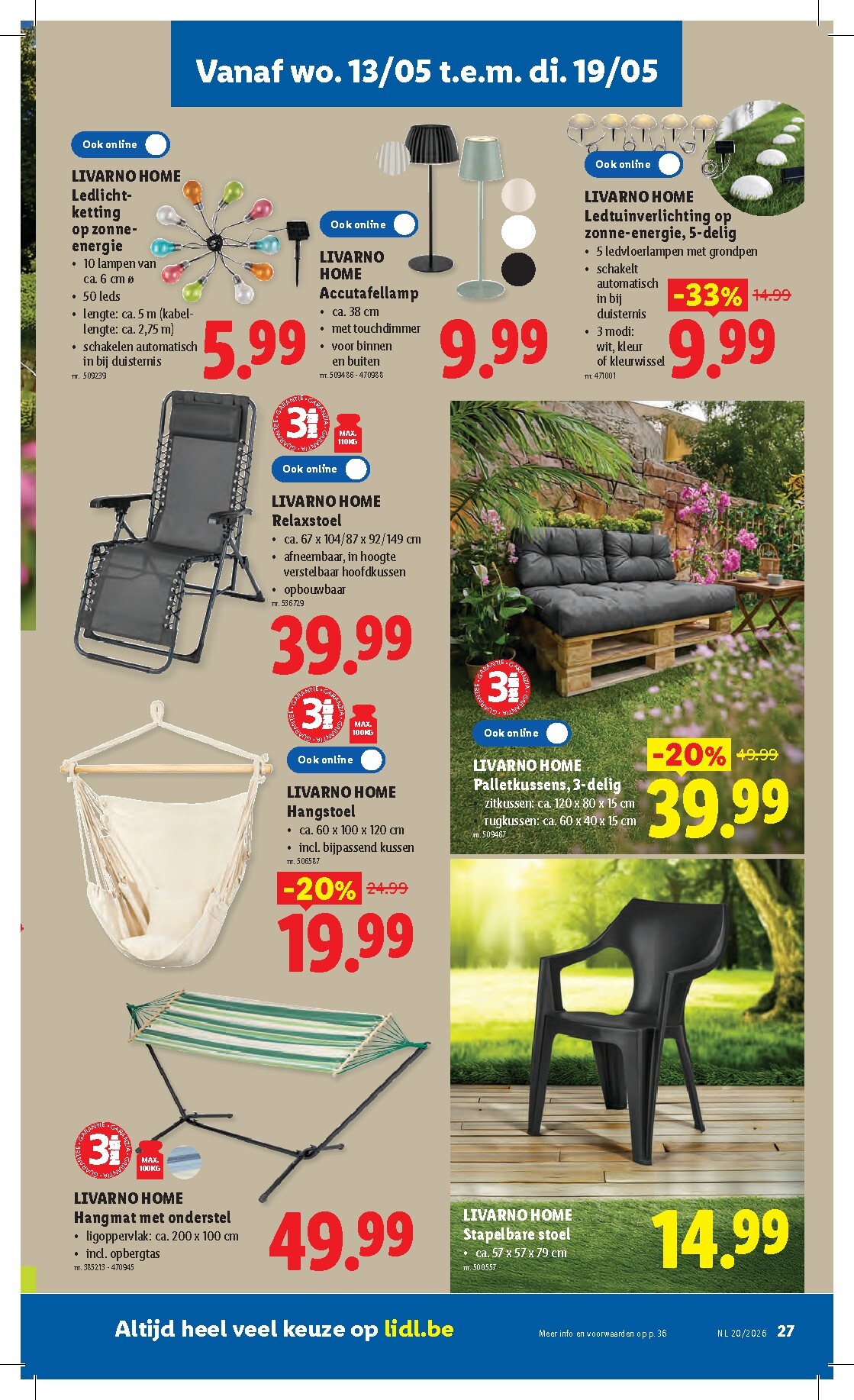 lidl - Lidl folder voor volgende week van maandag 11/05/2026 tot zaterdag 16/05/2026 - page: 27
